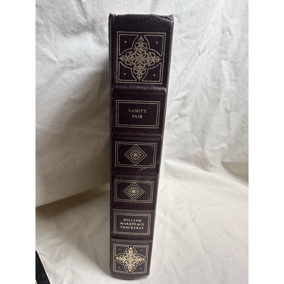 Vanity Fair‎ by William Makepeace Thackery FRANKLIN LIBRARY 1981 Leather - Picture 2 of 7